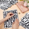 thumbnail image 4 of HAOAN 24Sheets 400pcs Large Letter & Number Stickers 2.5 Inch Self Adhesive Letters Stickers Big Font Stickers, 4 of 6