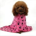 thumbnail image 3 of adviicd Pet Blanket Soft Cute Print Pet Fleece Blankets Sleep Mat Pad For Dogs And Cats, 3 of 5