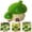 D, variant on Z52LingLing Decoration Miniature Mushroom House Resin Figurine Fairy Tale Cottage Aquarium Landscaping Ornament for Fish Tank Desktop DIY Layout Style B