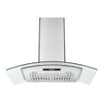 thumbnail image 4 of Ancona IGCB636 36" Island Glass Range Hood in Stainless Steel, 4 of 10