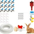 thumbnail image 1 of Bgsha Rabbit waterer with double spring spout: suitable for rabbit breeding, 1 of 7