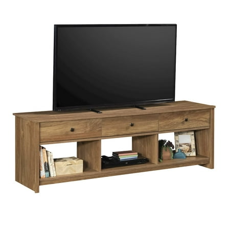 Sauder River Ranch Credenza, For TVs up to 75", Sindoori Mango finish