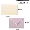 thumbnail image 3 of High-end Thank You Cards with Envelopes - 36 PK Heavy-duty Gold Thank You Notes 4x6 Inches Baby Shower Thank You Cards Wedding Thank You Cards Business Graduation Funeral Bridal Shower (Dusty Pink), 3 of 6