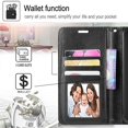 thumbnail image 2 of Leather Folio Wallet Case For Iphone 16 Pro Max,iPhone 12, 2 of 7