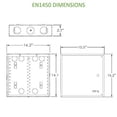 thumbnail image 2 of Legrand-On-Q 14" Enclosure with Hinged Door, 2 of 9
