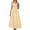 Yellow, variant on Wdgfv Women's Summer Smocked Maxi Dress Spaghetti Strap Flowy Swing A-Line Casual Beach Long Dress