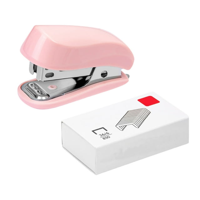Mini Agrafeuse Améliorée avec Agrafes Outil de Fonction de Bureau Portable pour une Utilisation Scolaire Efficace