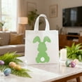 thumbnail image 2 of SLYNSHome Easter Gift Bags with Handles,Cute Rabbit Treat Bags for Party Favors Green Easter Bunny Bags Tote Bag, 2 of 7