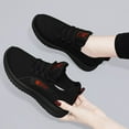thumbnail image 6 of VMESZQFG New Versatile Breathable And Comfortable Sports And Casual Shoes Womens Non Slip Everyday Walking Breathable Shoes Red, 6 of 9