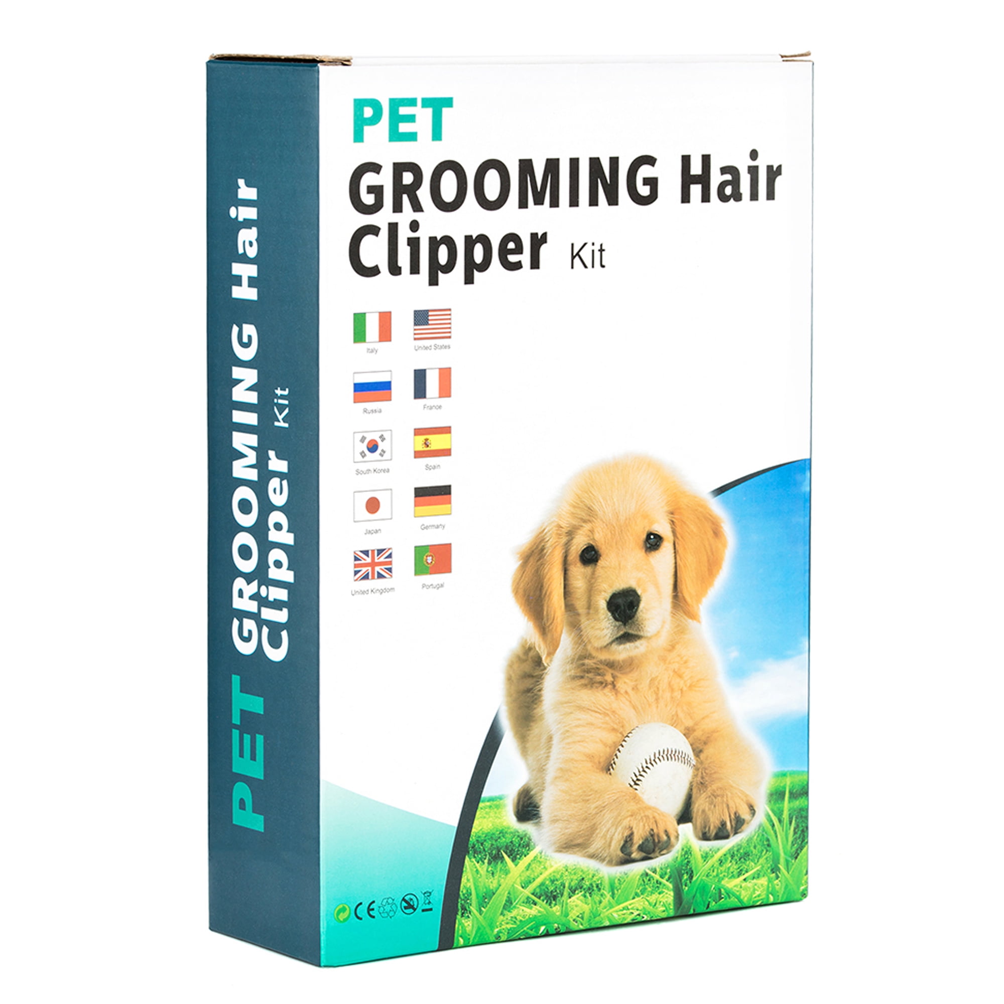 pet grooming hair clipper kit