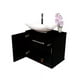 thumbnail image 4 of Gabinete para Baño DECOMOBIL con Puerta y Cajón negro mate GABINETE 08, 4 of 5