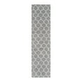 thumbnail image 3 of Unique Loom Trellis Shag Collection Area Rug - Ruby (2' 7" x 10' Runner Gray/Ivory), 3 of 11