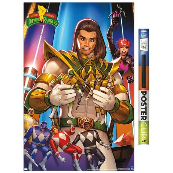 Power Rangers - Retro Wall Poster, 22.375" x 34"