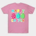 thumbnail image 4 of VerPetridure Happy Easter T-Shirt Bunny Tshirts for Women Short Sleeve Tops Summer Shirts Classic-Fit 2021 Easter Eggs Happy Easter Print Men and Women Loose Plus Size Short Sleeve, 4 of 7