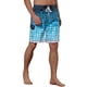 thumbnail image 4 of PANTALONES CORTOS DE HAWAII PARA HOMBRE CON CORDÓN EN LA CINTURA, BLOQUE DE COLOR Y CUADROS, INSPIRADOS EN EL DÍA DEL PADRE, TAMAÑO 28, AZUL, 4 of 5