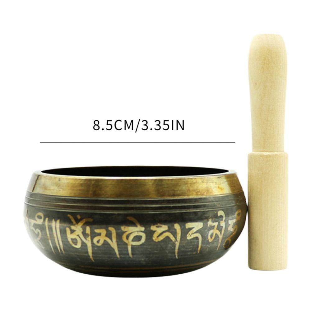 Details about   Singing Bowl Meditation Sound Bowl for Calming & Mindfulness Perfect Gift 