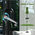 thumbnail image 3 of Alpha Joy 15ft Outdoor Patio Umbrella Extra-Large Double-Sided Garden Umbrella with Crank Handle and Base - Lime, 3 of 6