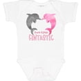 thumbnail image 3 of Inktastic You're Flippin' Fintastic Dolphins Boys or Girls Baby Bodysuit, 3 of 5