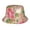 Valentine Floral, variant on Rose Valentine Floral Bucket Hat,Packable Fisherman Sun Cap,Foldable UV Protection for Fishing Beach Hiking Camping