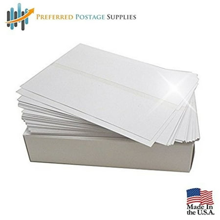 (USPS Approved) Compares to Pitney Bowes 612-0, 612-7, 612-9 & 620-9 Postage Meter Tape 05204 2 labels/Sheet White Box of 300 Double Postage Meter Tapes 5.25 x 3.5 (Best Postage Meter For Small Business)