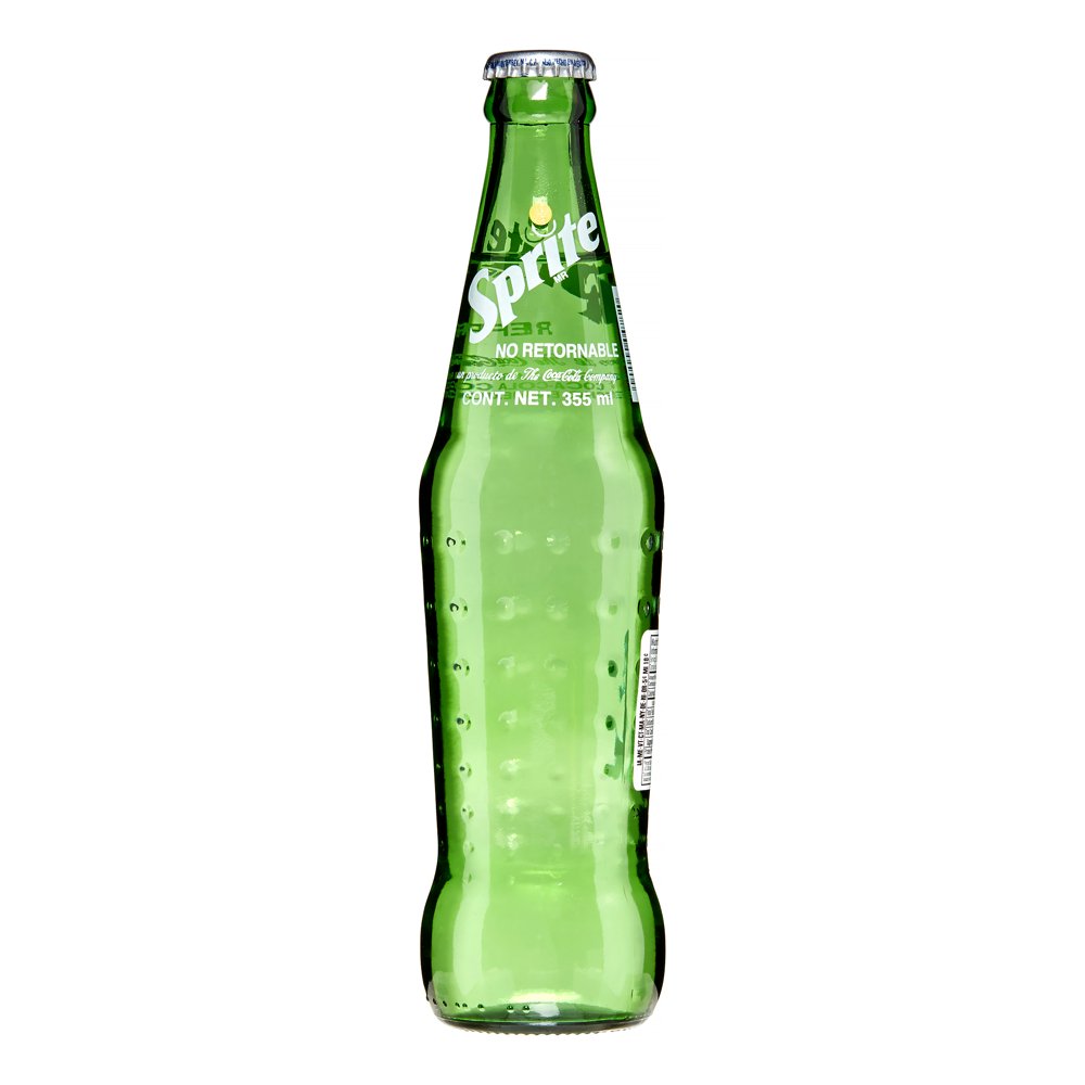 Sprite Mexico Lemon Lime Soda Soft Drinks, 355 mL, 24 Pack