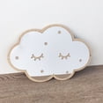 thumbnail image 2 of Espejo acrílico irrompible para decoración de dormitorio infantil, diseño de mariposa y conejo, 2 of 5