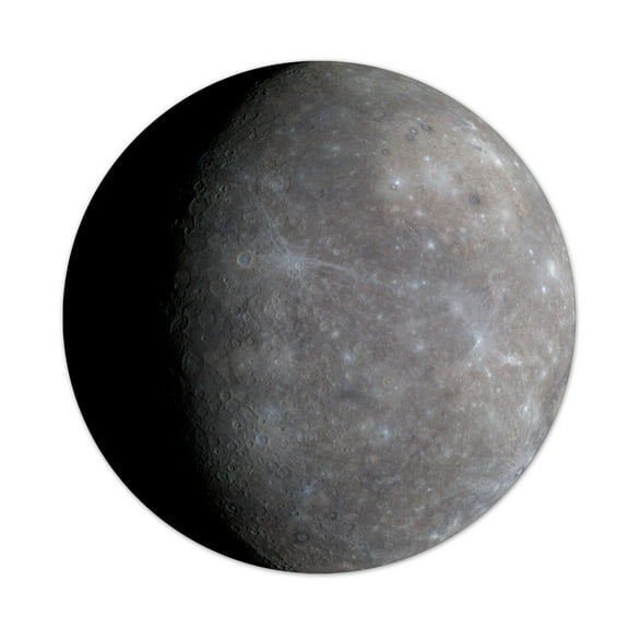 Mercury Planet Round Mousepad