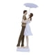 thumbnail image 5 of Figura de pareja creativa de niño y niña, artesanía decorativa, estatua de pareja sosteniendo Abrazo, 5 of 9