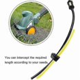 thumbnail image 4 of 4 Pieces Petrol Hoses Length 1.5m Universal Fuel Line Hose Garden Tools Transparent Yellow For Blower Mower Chainsaw Lawn Mower Accessories, 4 of 4
