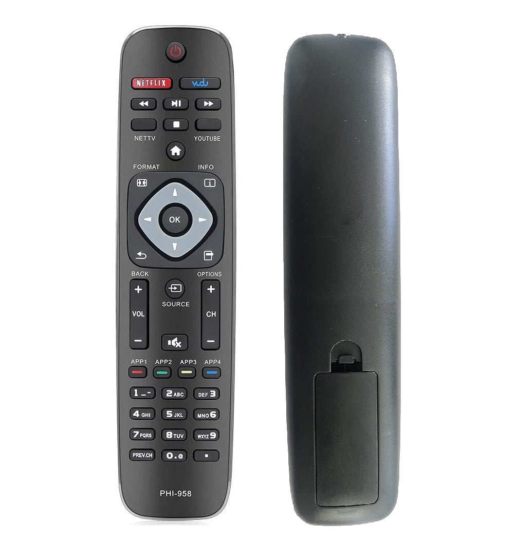 Xtrasaver PHI-958 Replacement Philips 2 in 1 remote for Philips LCD Smart HDTV and Blu-ray DVD Player Remote - Walmart.com