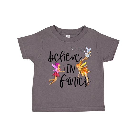Inktastic Believe in Fairies Boys or Girls Toddler T-Shirt