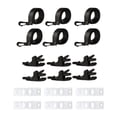 thumbnail image 4 of Almencla Pool Solar Cover Roller Attachment Straps Solar Pool Cover Parts Accessories 6pcs Set, 4 of 8