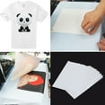 Clear Foil Transfer Paper for Crafts 10 Scrap 5pcs TShirt Printing On