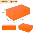 thumbnail image 2 of 10 Pack Gift Boxes, 9 x 6 x 3 inches，For Bridesmaid Proposal Boxes, Premium Gift Boxes, Wedding Present, Holiday, Birthday Party Favor and Christmas (Orange), 2 of 7