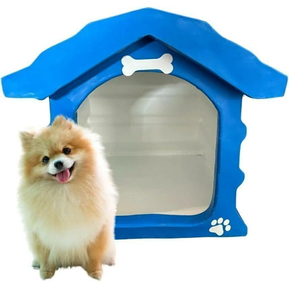 Casa Para Perro Q Perrón Raza Extra Chica Polietileno Bicapa Resistente