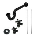thumbnail image 1 of Trimscape Plumbing Supply Kit Combo, Matte Black, 1 of 1