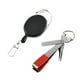 thumbnail image 1 of Yuarrent Herramienta de nudo rápido para pesca de corbata rápida Pescar Rojo plata con llavero Yuarrent OD3094-08B, 1 of 6