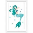 thumbnail image 2 of Marmont Hill "Mermaid Blue" by Molly Rosner Framed Painting Print, 2 of 5