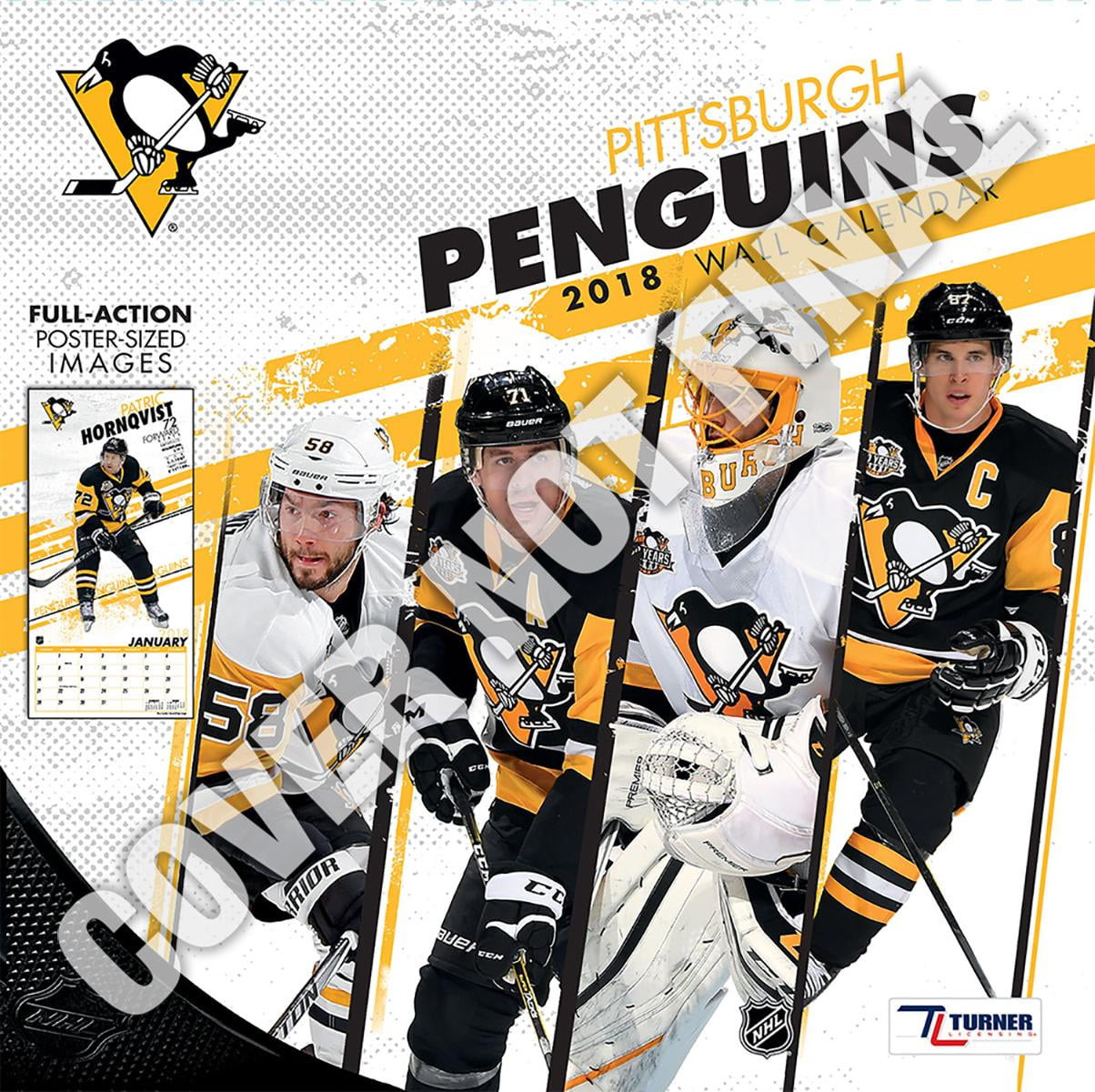 Pittsburgh Penguins 2019 12x12 Team Wall Calendar (Other) - Walmart.com
