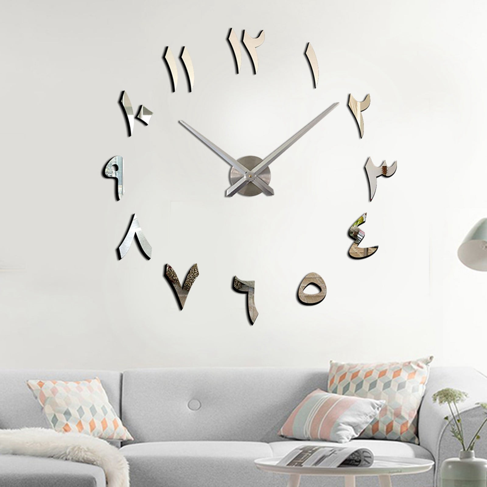 DIY Batman Wall Clock 3D Acrylic Creative Art Design Vinyl Home Room Decor  Black Home & Garden YA9283829