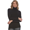 thumbnail image 2 of Felina | Long Sleeve Turtleneck 2-Pack | Loungewear | Sleepwear, 2 of 3