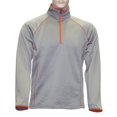 thumbnail image 1 of Mens Poly-Spandex Pullover, Small - Gray with Orange, 1 of 1