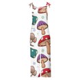 thumbnail image 4 of QATAINLAV Hippie Rompers for Women Cute Mushroom Print One Piece Pants Baggy Wide Leg Linen Jumpsuits Sleeveless Straps Overalls with Pockets Beige M, 4 of 6
