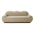 thumbnail image 5 of Christopher Knight Home 88" Cloud Curved Sofa, Modern Chenille Upholstered 3 Seater Couch, Nomad, 5 of 7