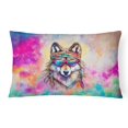thumbnail image 1 of Oreiller Animal Hippie Loup, 1 of 4