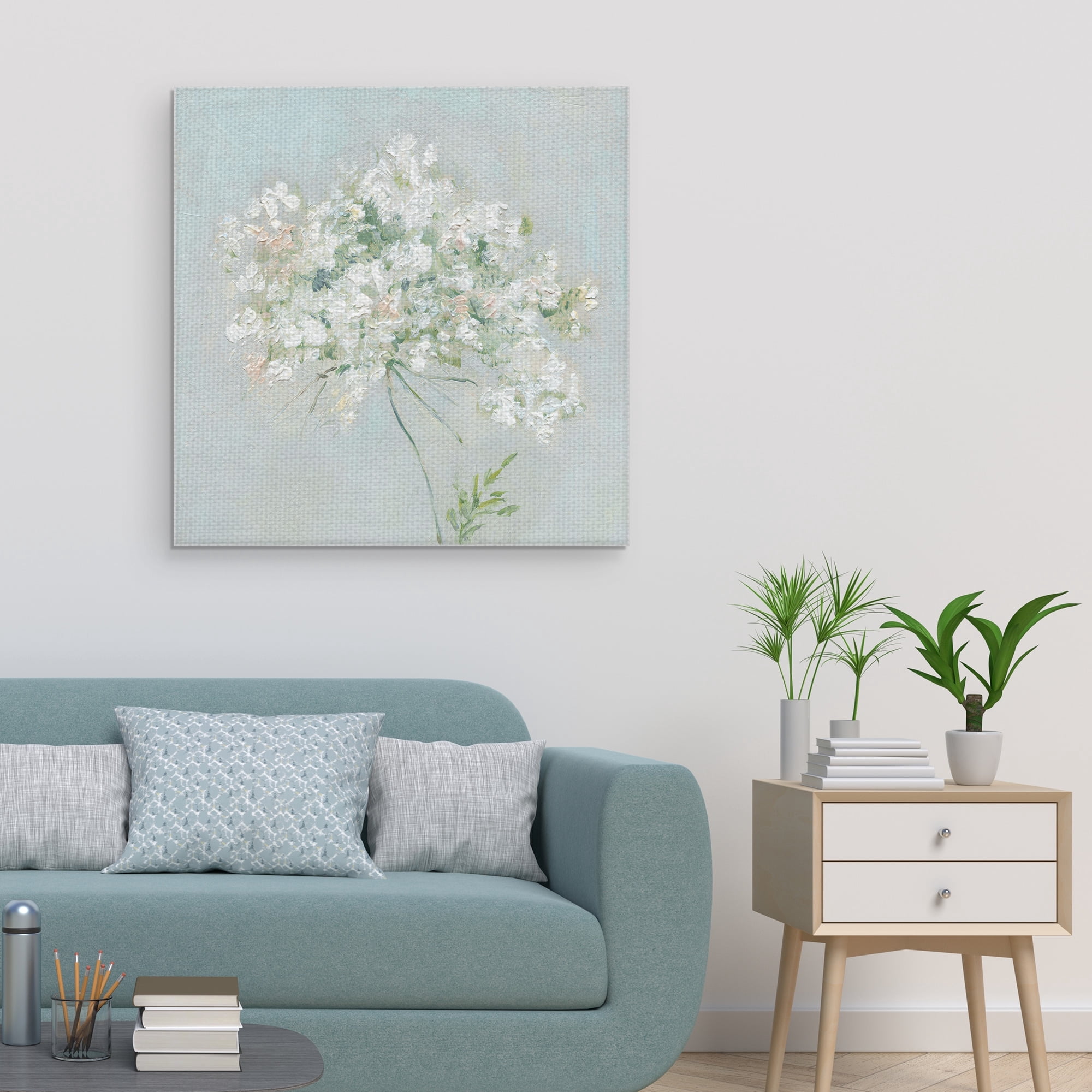 Masterpiece Art Gallery Sweeter Summer II Flower Bouquet By Sally Swatland Canvas Art Print 30" x 30"