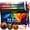 72 Colors, variant on 24 Colors Acrylic Paint Markers, Dual-Tip with Fine Tip and Brush Tip Pens for Stone, Wood, Calligraphy, Canvas, Ceramic, Metal, Glass, Rock Painting, and DIY Crafts