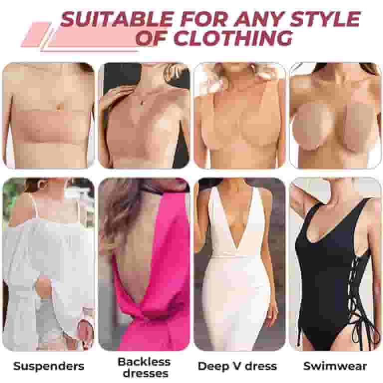 Boob Tape for Breast Lift, Boobytape for Large Breasts with Reusable Nipple Covers, Breast Tape with Free Pasties, Backless Bra, Invisible lifting - Walmart.com Boob Tape for Breast Lift, Boobytape for Large Breasts with Reusable Nipple Covers, Breast Tape with Free Pasties, Backless Bra, Invisible lifting - Walmart.com