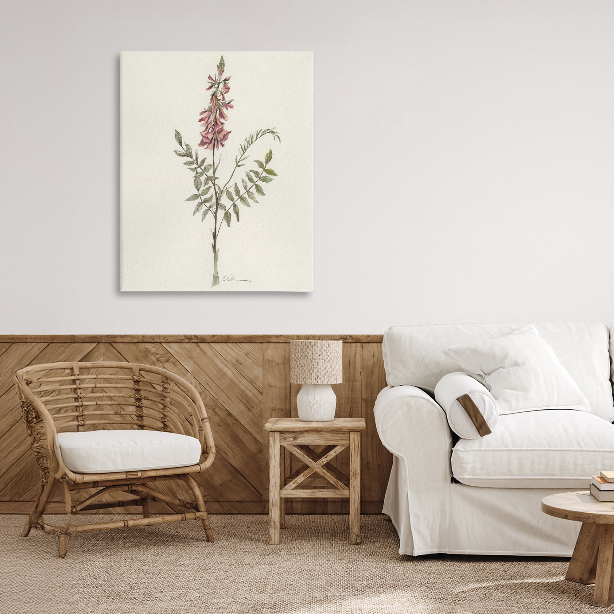 Stupell Industries Nature's Delicate Herb Sprig Canvas Wall Art, design by Cady Driver