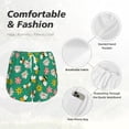 thumbnail image 6 of Lsque Flying Bees Printed Women's Running Shorts with Liner Pockets,Elastic Quick Dry Workout Athletic Gym Yoga Shorts,Womens High Waist Shorts-Small, 6 of 9